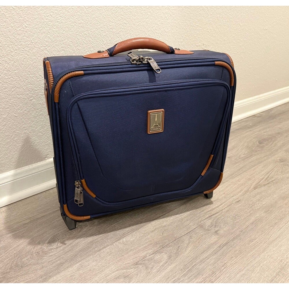 Travelpro Crew 11 Rolling Carry On Tote Ocean Blue